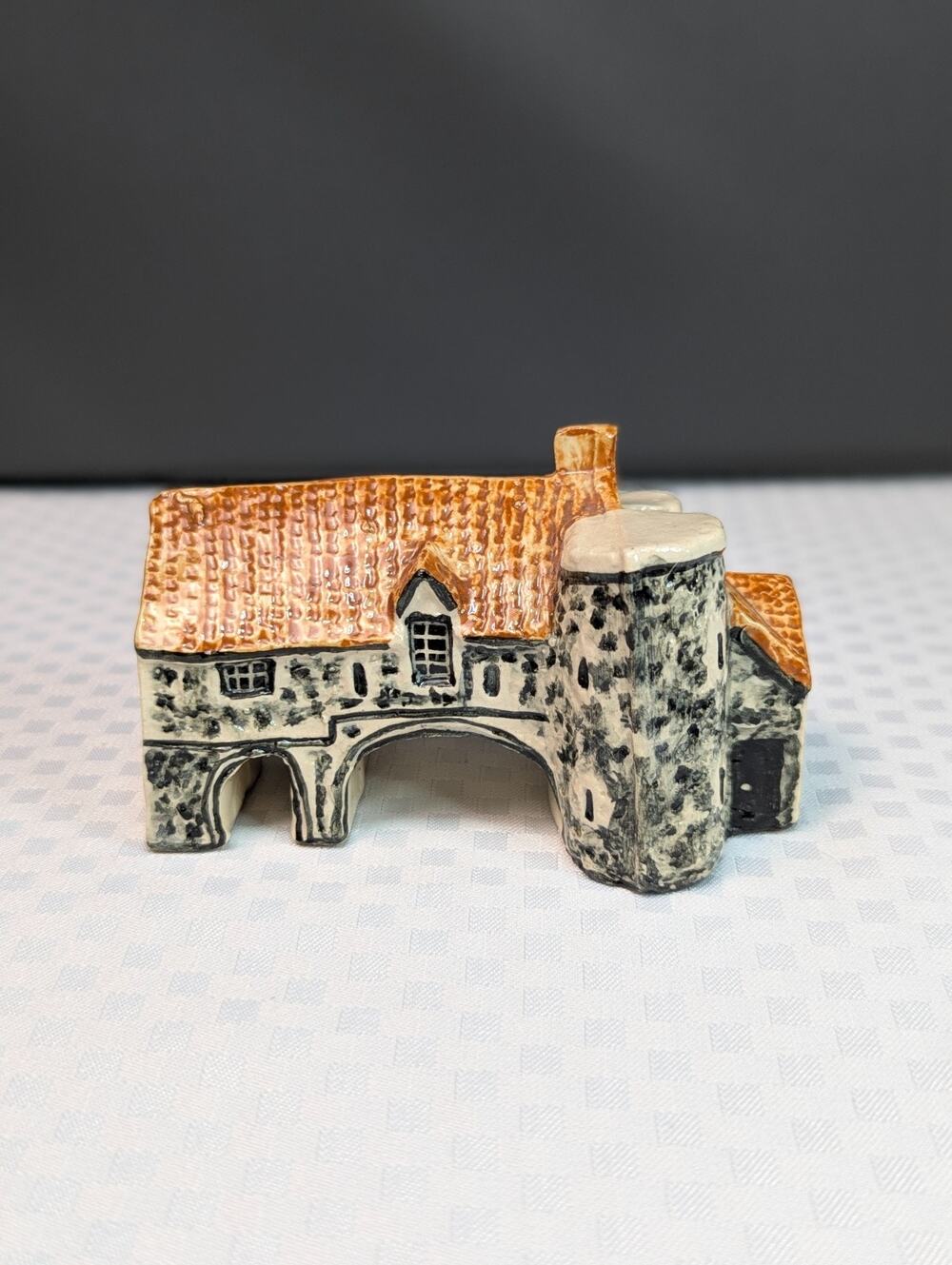 Vintage Tey Pottery Pulls Ferry Norwich Norfolk Britain In Miniature Watergate